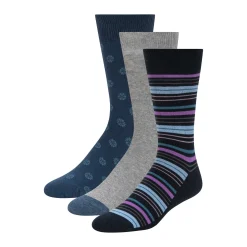 United Legwear & Apparel Co. Sämtliches Zubehör|Socken<3er-Pack bedruckte Crew Socken