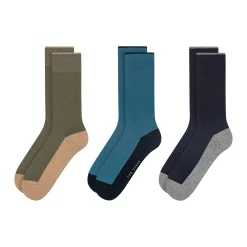 United Legwear & Apparel Co. Sämtliches Zubehör|Socken<3er-Pack gepolsterte Socken aus Baumwollmischgewebe