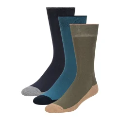 United Legwear & Apparel Co. Sämtliches Zubehör|Socken<3er-Pack gepolsterte Socken aus Baumwollmischgewebe