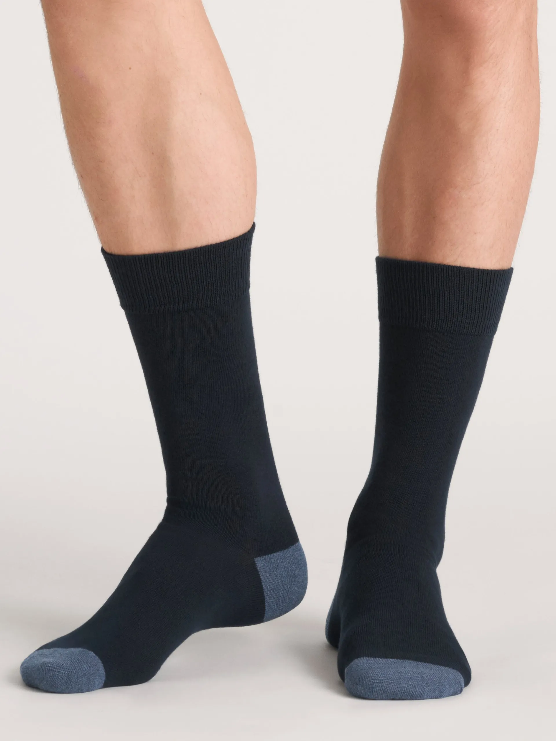 United Legwear & Apparel Co. Sämtliches Zubehör|Socken<3er-Pack gepunktete und gestreifte Socken aus Baumwollmischgewebe