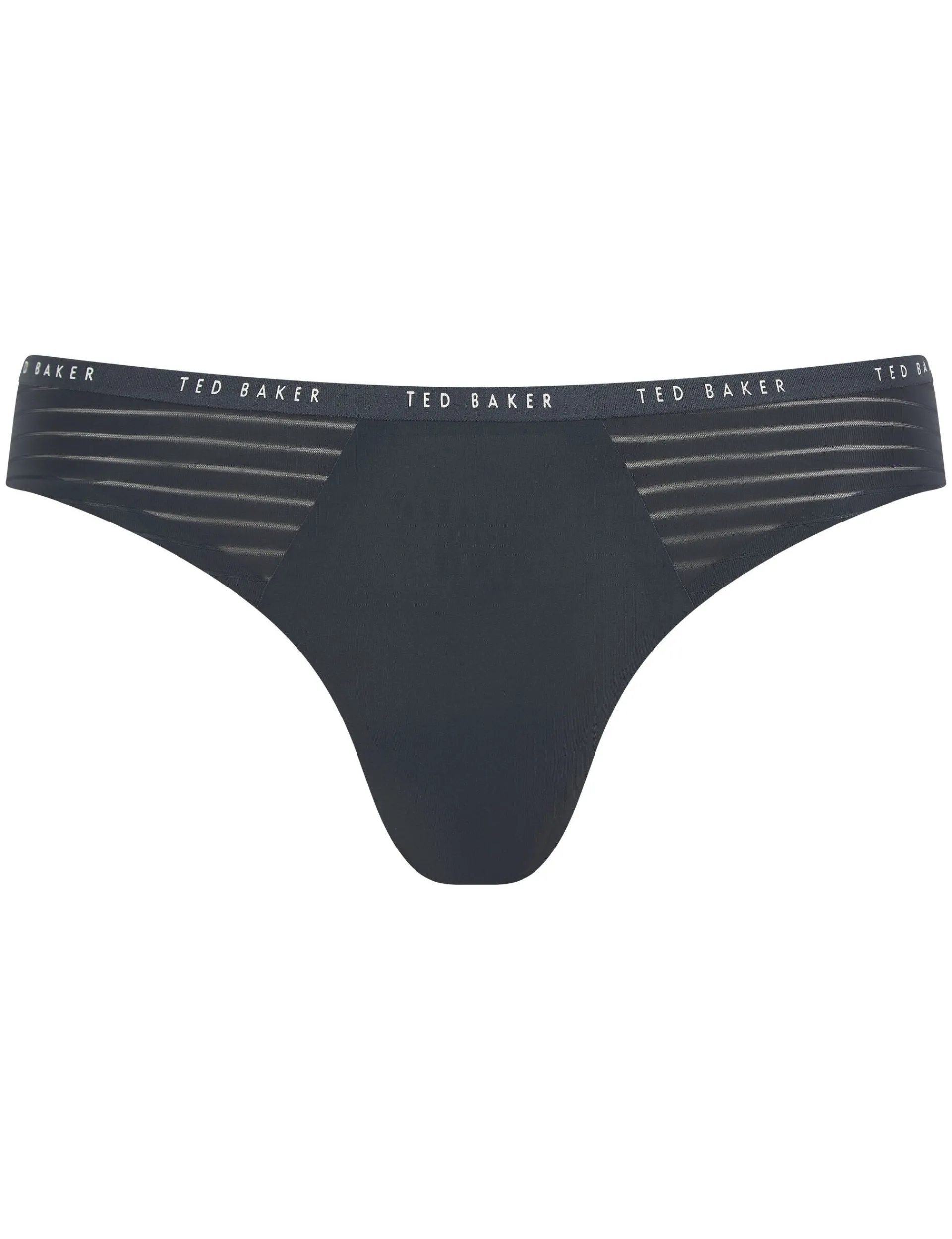 Licensee Pie 2 Brands Nachtwäsche & Dessous|Nachtwäsche & Dessous<3er-Pack gestreifte, unsichtbare Netz-Slips