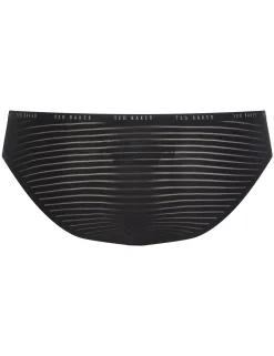 Licensee Pie 2 Brands Nachtwäsche & Dessous|Nachtwäsche & Dessous<3er-Pack gestreifte, unsichtbare Netz-Slips