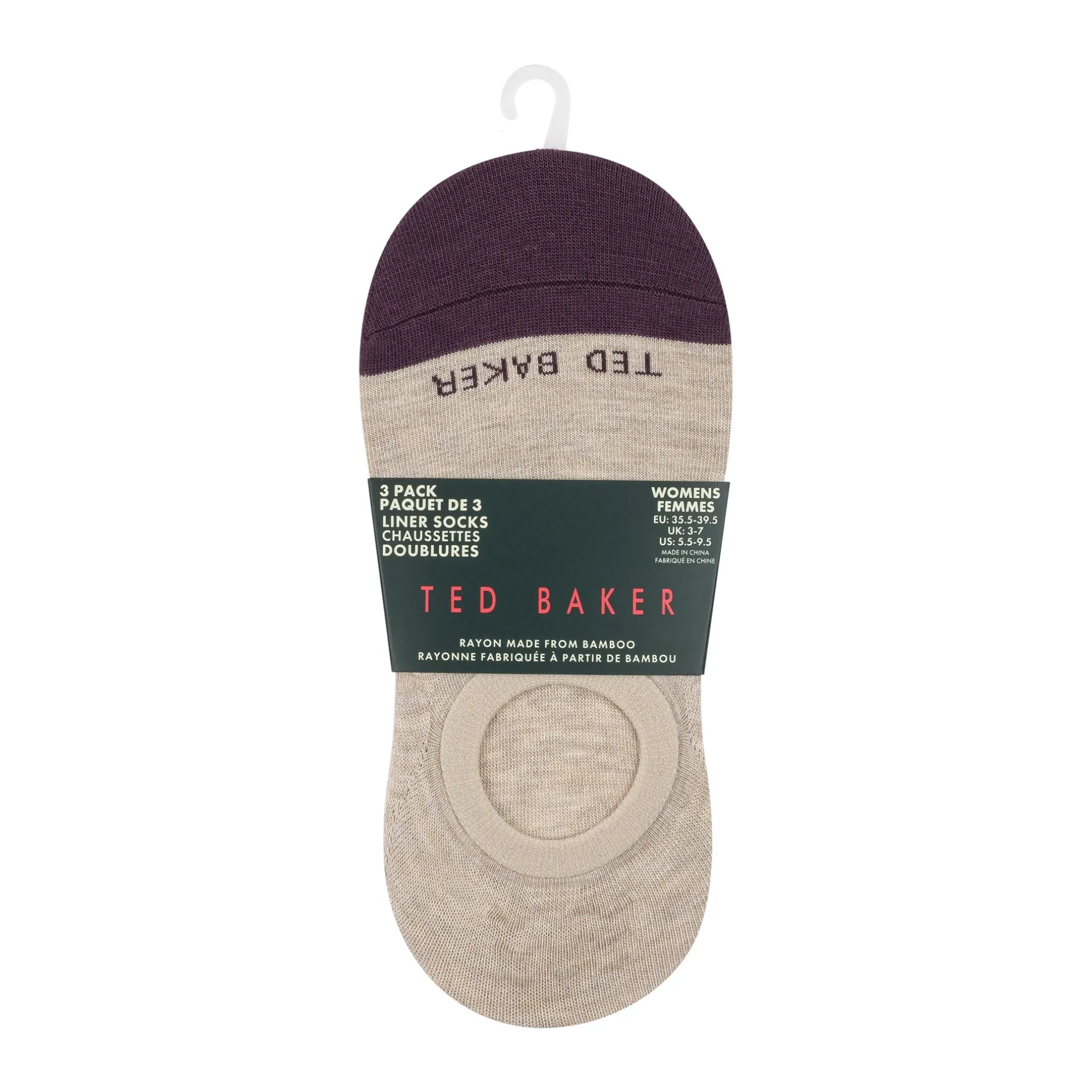 United Legwear & Apparel Co. Sämtliches Zubehör|Socken<3er-Pack Liner-Trainersocken