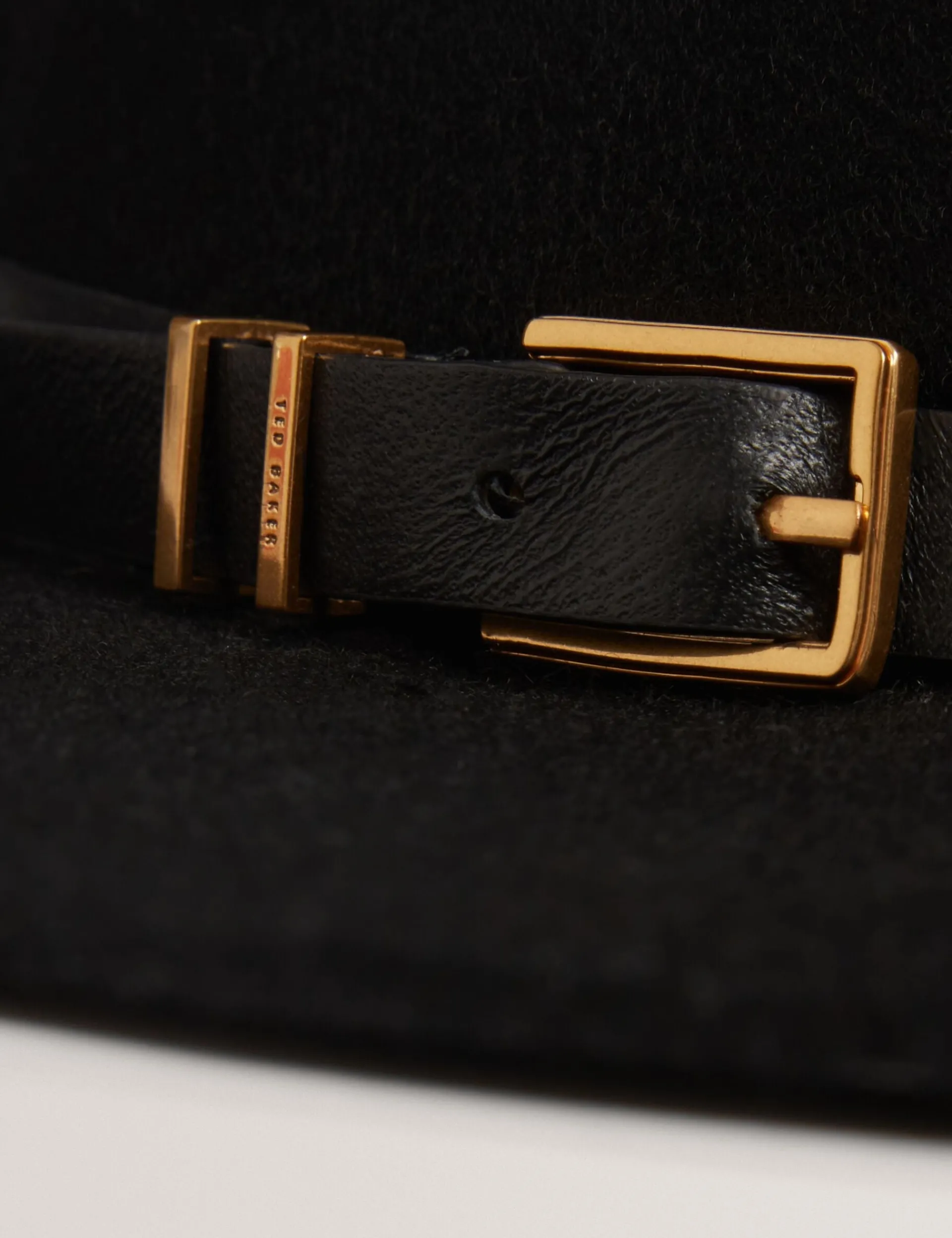 Damen New Lobster Limited Arbeitskleidung|Luxusgeschenke Für Damen<Fedora-Hut aus reiner Wolle mit Lederschnalle