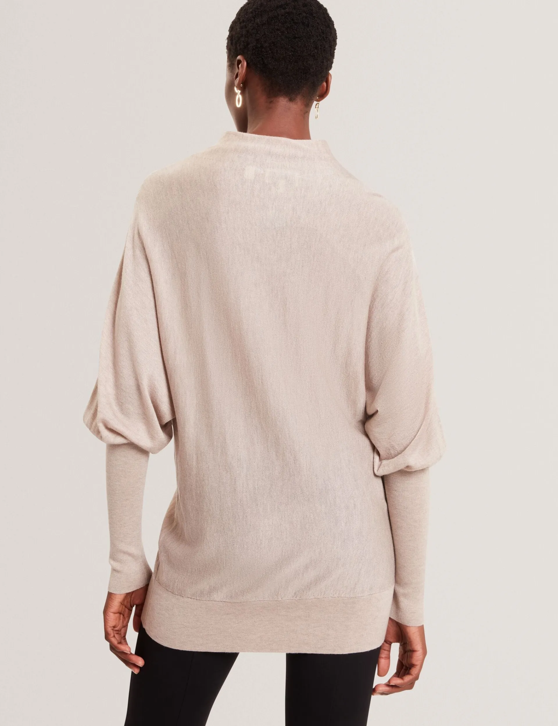 New Lobster Limited Oberteile & Blusen|Pullover & Strickjacken<Feiner Merinowollpullover, lang geschnitten