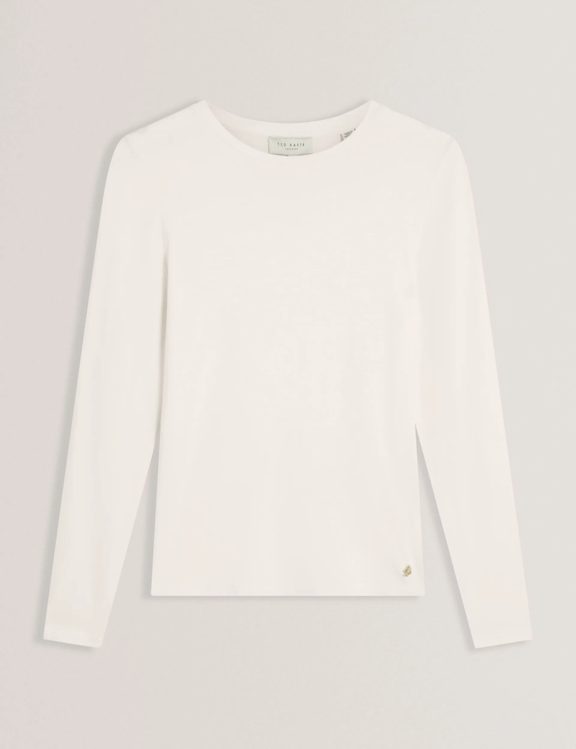 New Lobster Limited Oberteile & Blusen|Arbeitskleidung<Figurbetontes Langarmshirt aus weichem Jersey