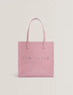 New Lobster Limited Tragetaschen|Icon & Signature Taschen<Geknitterte große Icon-Tragetasche aus Kunstleder