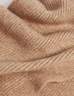 New Lobster Limited Hüte, Handschuhe & Schals|Sämtliches Zubehör<Gerippter Strickschal aus Wollmischung