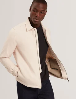 New Lobster Limited Mäntel Und Jacken<Gestepptes Overshirt mit Struktur und Reißverschluss
