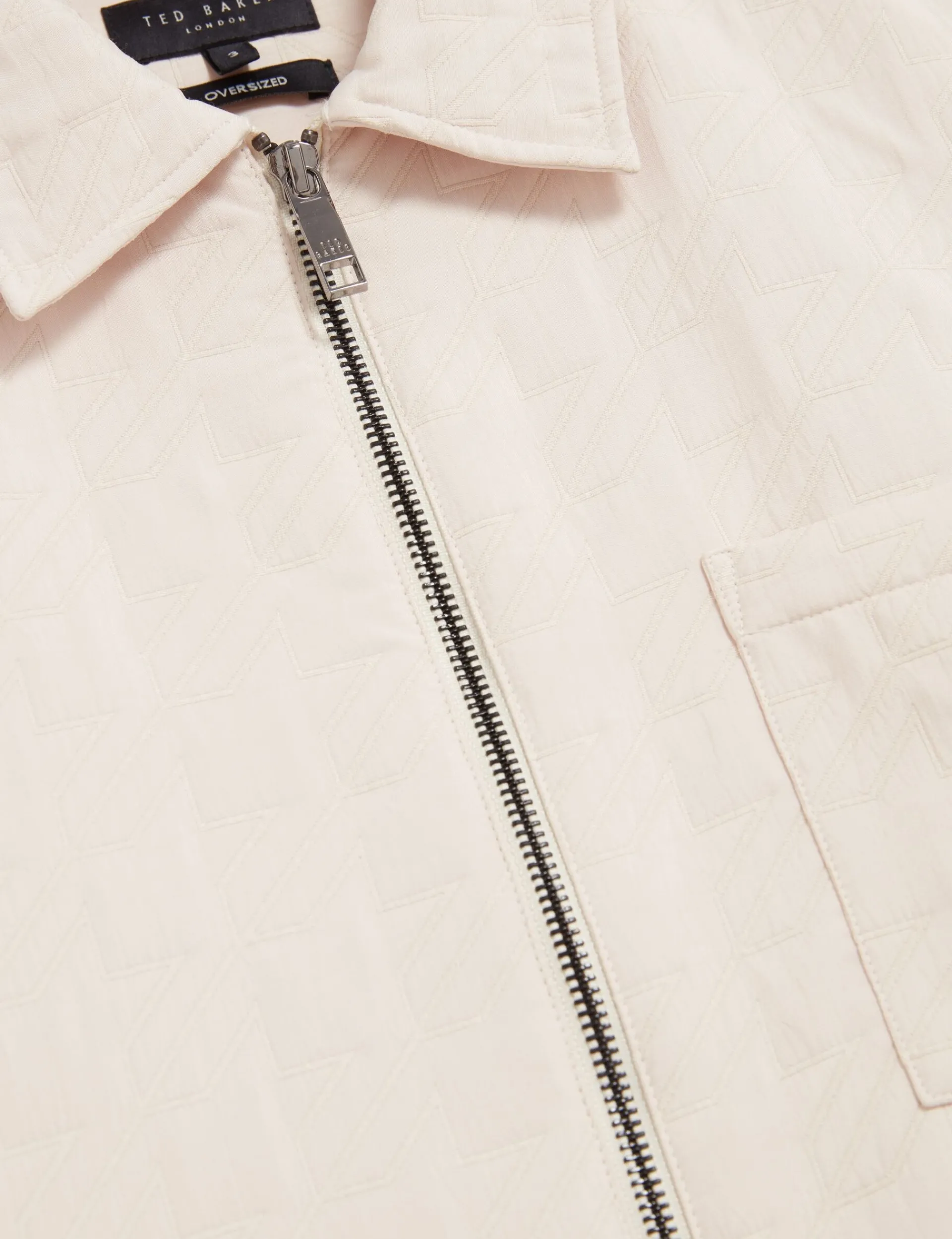 New Lobster Limited Mäntel Und Jacken<Gestepptes Overshirt mit Struktur und Reißverschluss