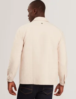 New Lobster Limited Mäntel Und Jacken<Gestepptes Overshirt mit Struktur und Reißverschluss