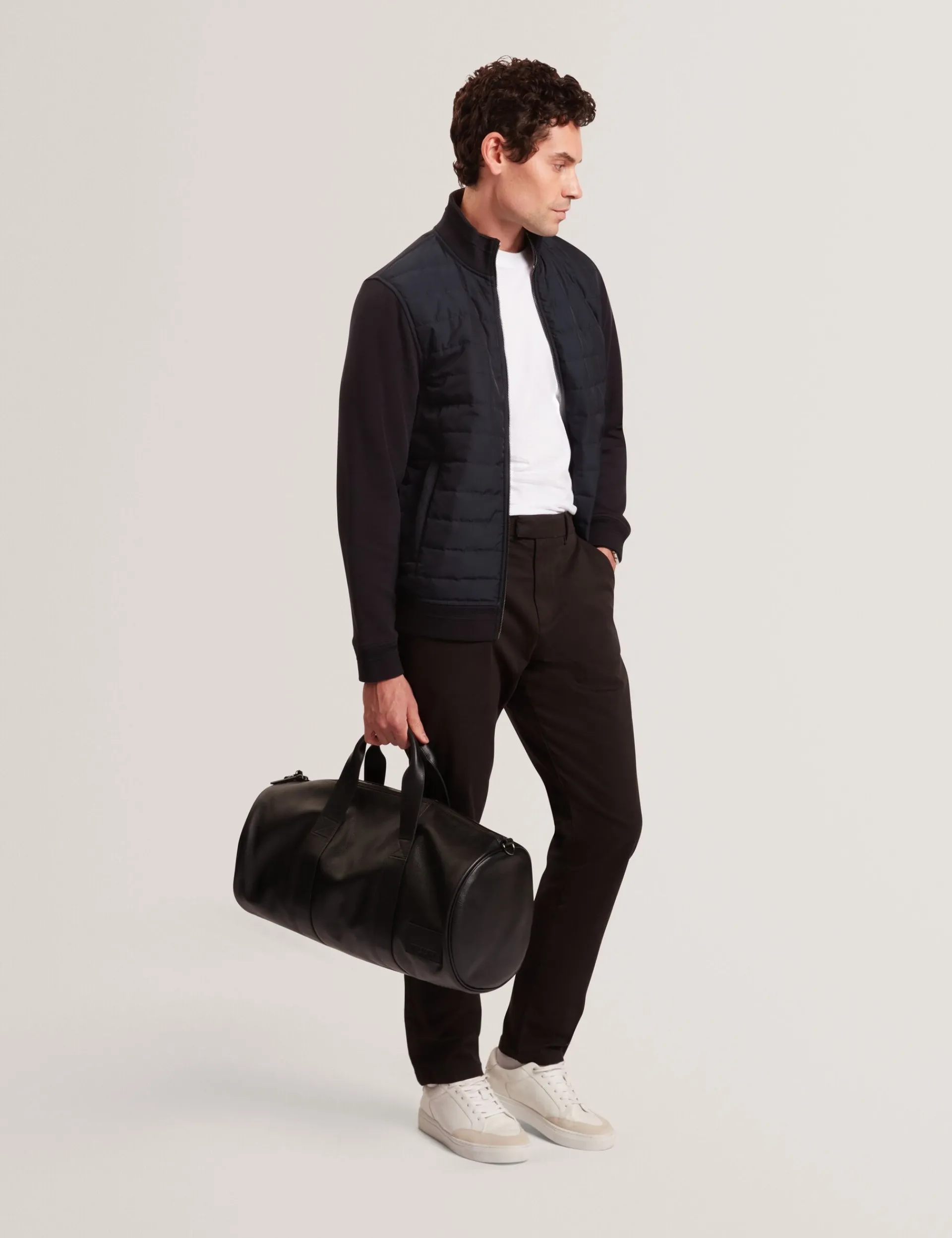 New Lobster Limited Mäntel Und Jacken<Gesteppte Strickjacke mit durchgehendem Reißverschluss vorne