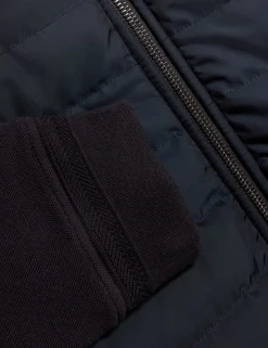 New Lobster Limited Mäntel Und Jacken<Gesteppte Strickjacke mit durchgehendem Reißverschluss vorne