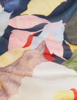 New Lobster Limited Hüte, Handschuhe & Schals|Neue Frühlingsblumen<Gewebter Schal mit Blumenmuster