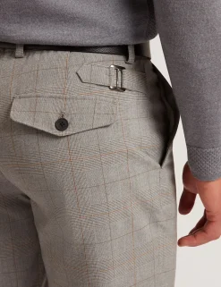 New Lobster Limited Hosen & Chinos<Glen Check Hose mit Bundfalten