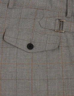 New Lobster Limited Hosen & Chinos<Glen Check Hose mit Bundfalten