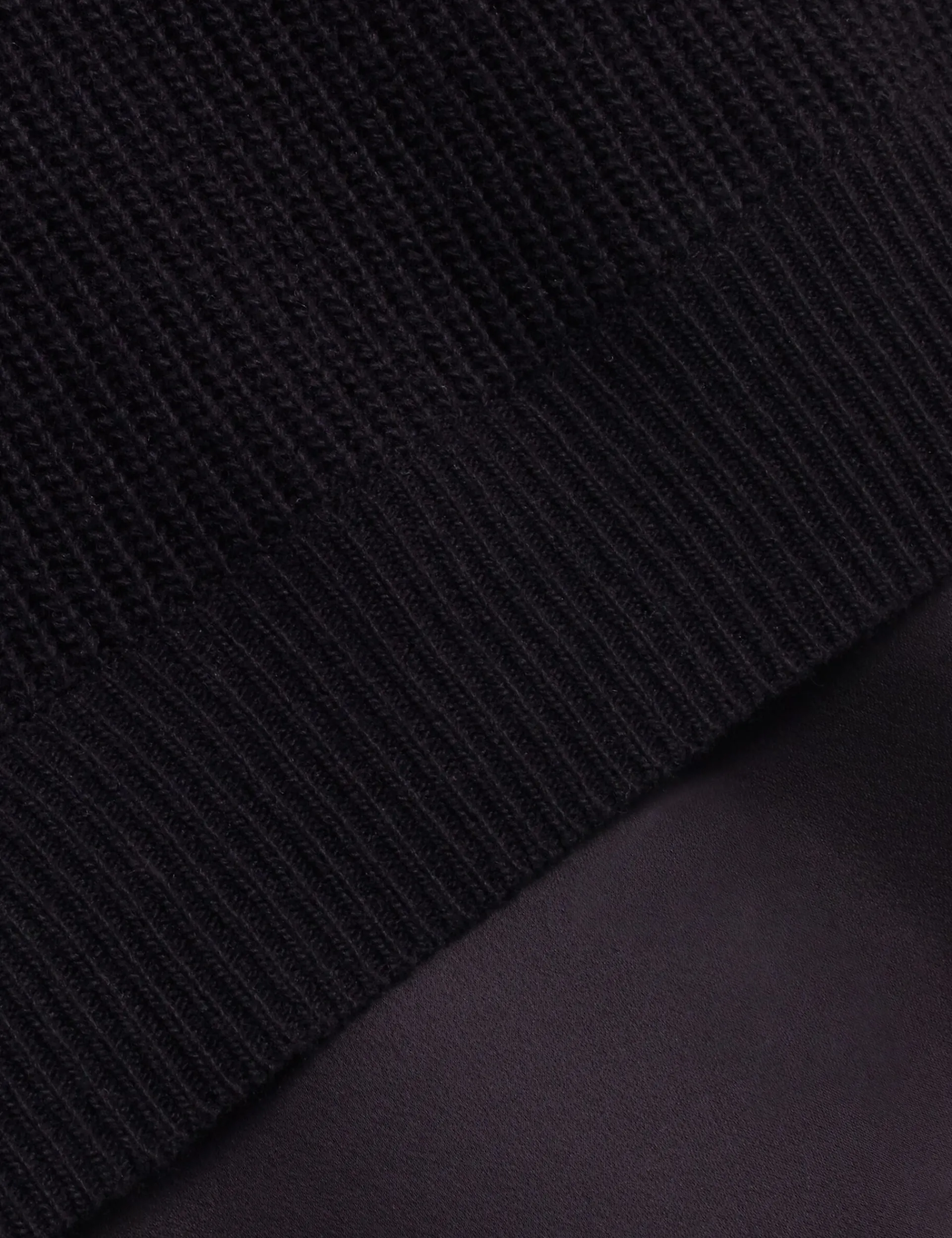 New Lobster Limited Oberteile & Blusen|Pullover & Strickjacken<Grobstrick-Kurzarmshirt mit Hemdsaum