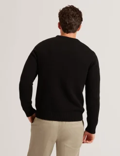 New Lobster Limited Arbeitskleidung|Sweatshirts & Kapuzenpullover<Grobstrickpullover mit Rundhalsausschnitt