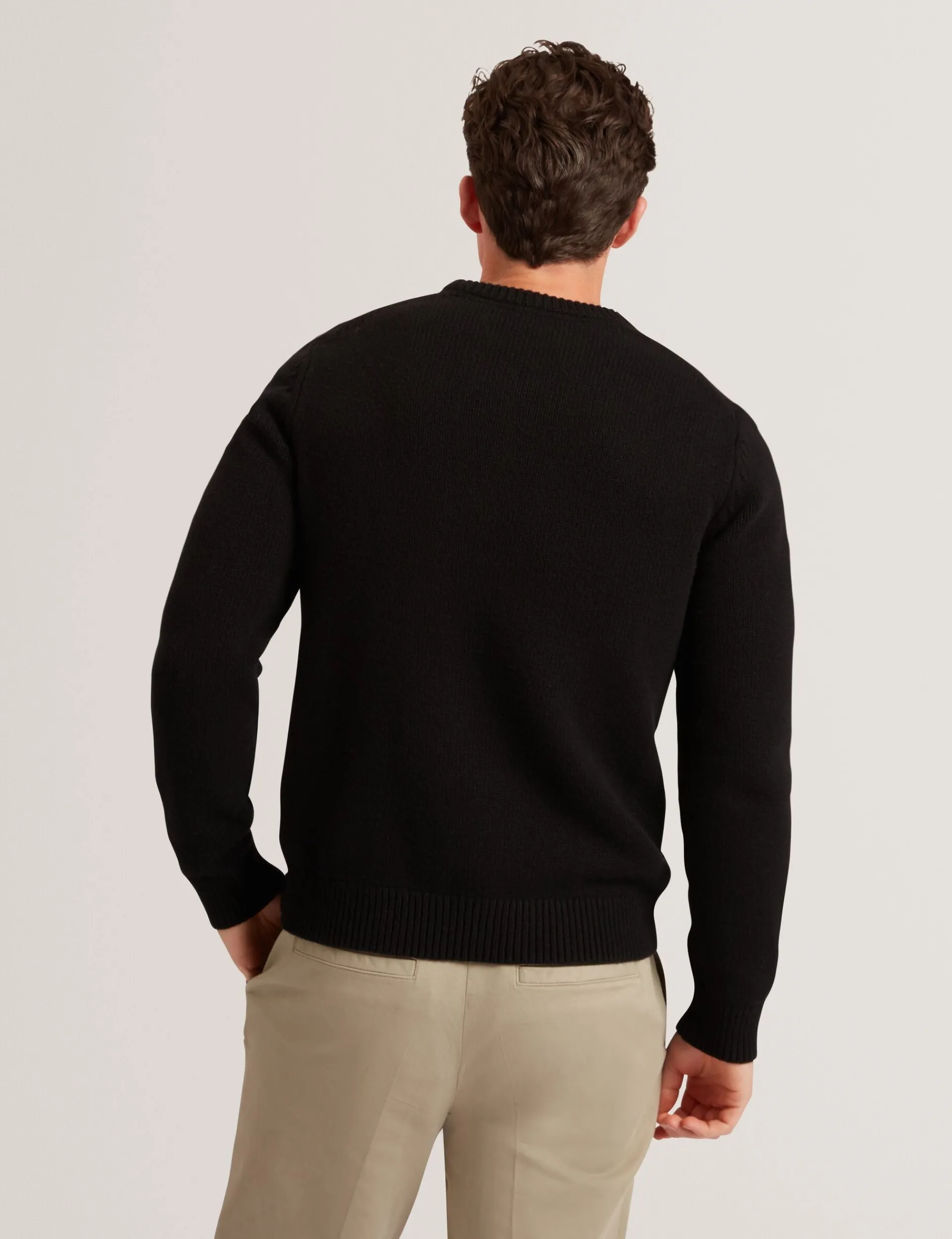 New Lobster Limited Arbeitskleidung|Sweatshirts & Kapuzenpullover<Grobstrickpullover mit Rundhalsausschnitt