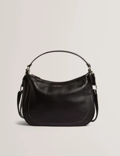 New Lobster Limited Umhängetaschen<Große Hobo-Tasche aus Leder mit Gurtband