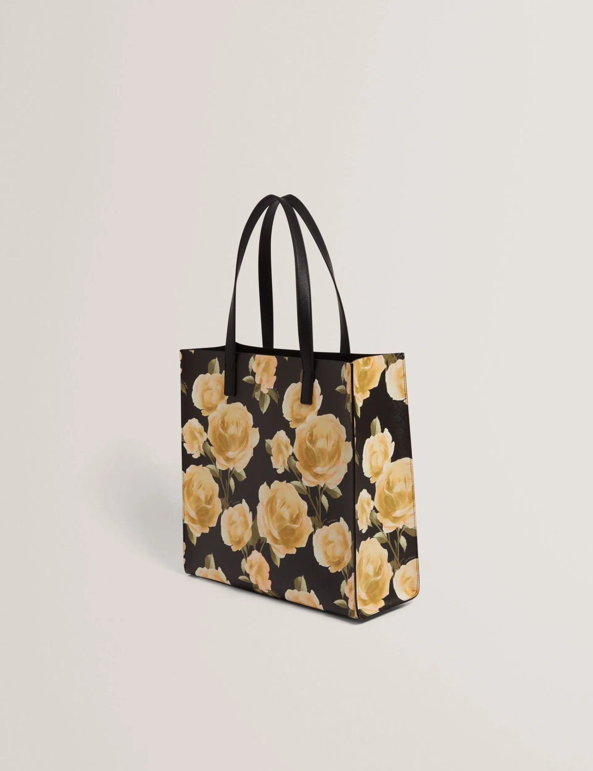 New Lobster Limited Tragetaschen|Neue Frühlingsblumen<Große Ikonen-Tasche mit Rosenmuster