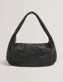 Damen New Lobster Limited Luxusgeschenke Für Damen|Clutch-Taschen<Große, mit Kristallen verzierte Schultertasche