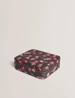 Damen New Lobster Limited Sämtliches Zubehör|Der Weihnachtsladen<Großer Schmuckkoffer aus PU mit Blumenmuster