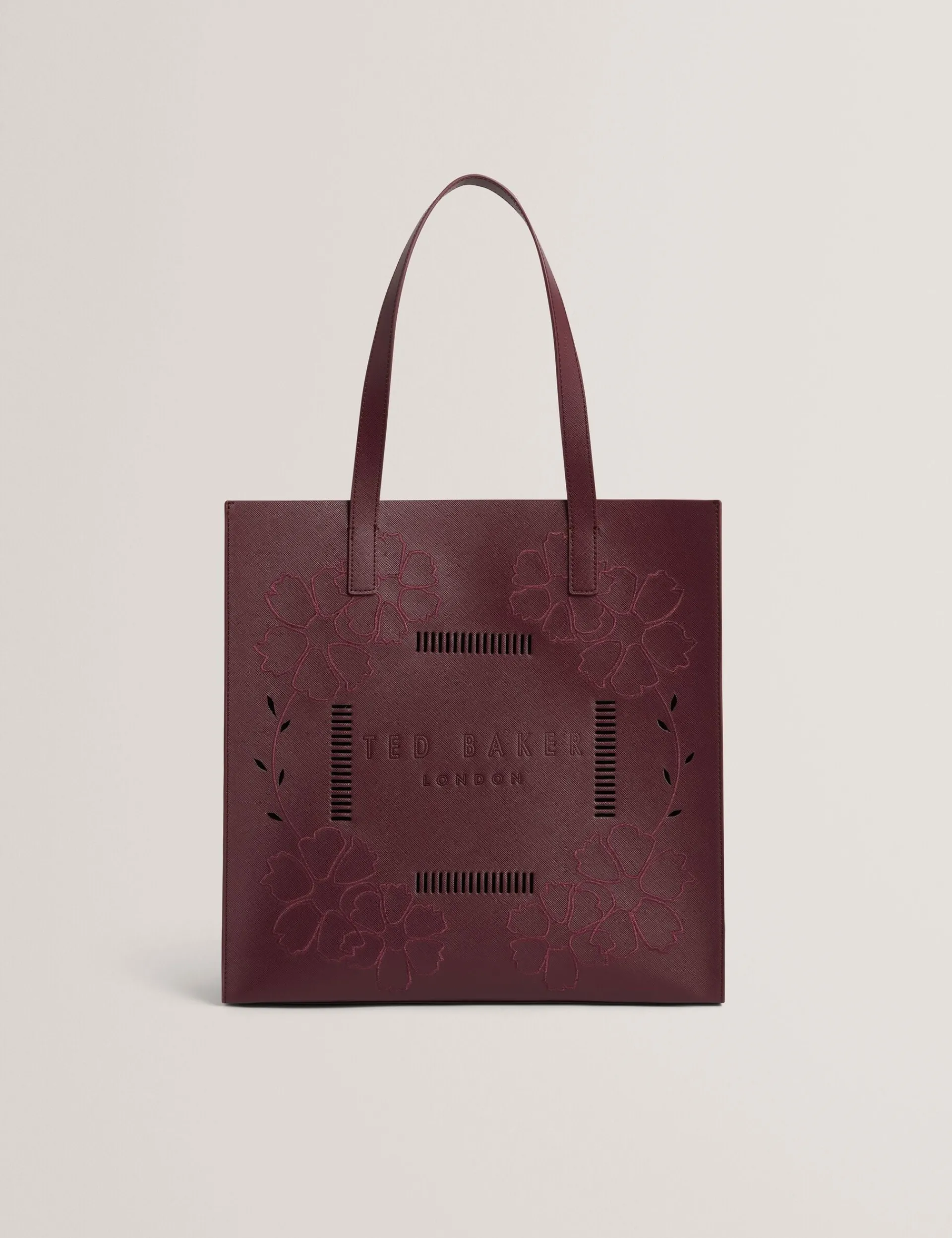 New Lobster Limited Tragetaschen|Icon & Signature Taschen<Große Shopper-Tasche mit Blumenstickerei