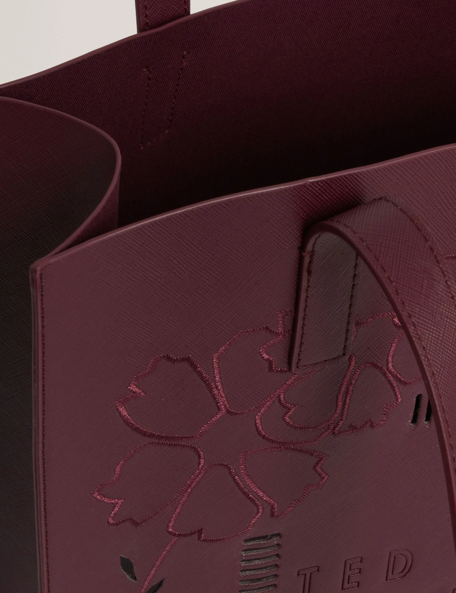 New Lobster Limited Tragetaschen|Icon & Signature Taschen<Große Shopper-Tasche mit Blumenstickerei
