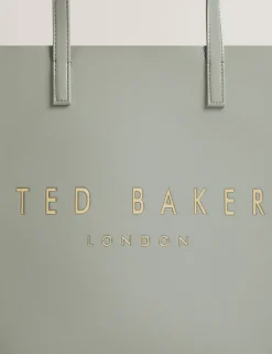 New Lobster Limited Tragetaschen|Icon & Signature Taschen<Große Tragetasche mit Icon-Motiv aus geknittertem Kunstleder