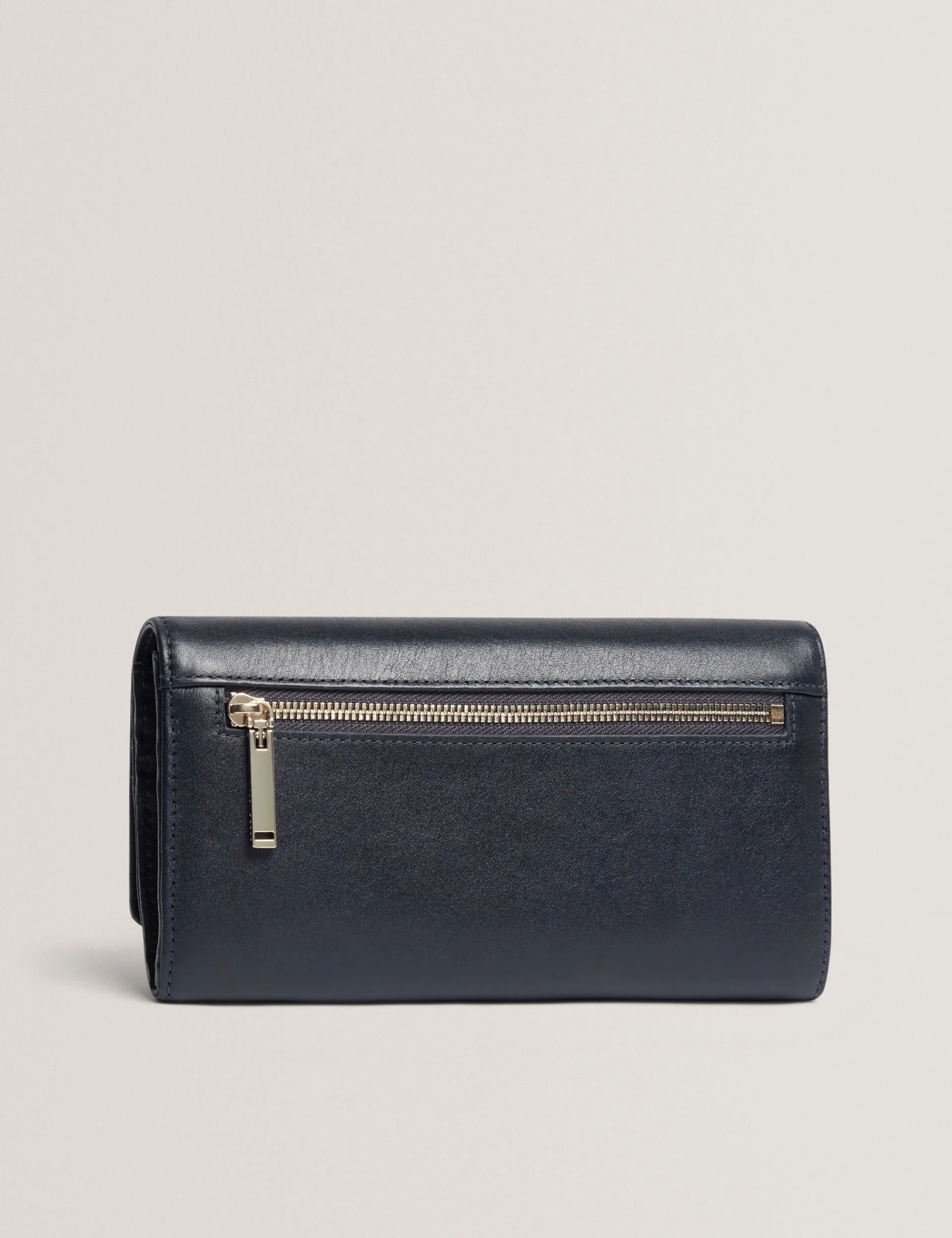 New Lobster Limited Geldbörsen & Kartenetuis|Sämtliches Zubehör<Große zweifach faltbare Handtasche aus Leder mit Bar-Detail
