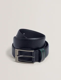 New Lobster Limited Sämtliches Zubehör|Breezy Blues Bearbeiten<Gürtel aus genarbtem Leder mit gestreifter Schlaufe