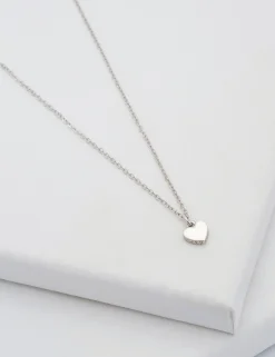 Damen Licensee Simon Harrison Damenschmuck|Sämtliches Zubehör<Halskette mit Mini-Herzanhänger