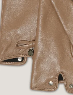 New Lobster Limited Hüte, Handschuhe & Schals|Sämtliches Zubehör<Handschuhe mit Schleifendetail aus weichem Leder