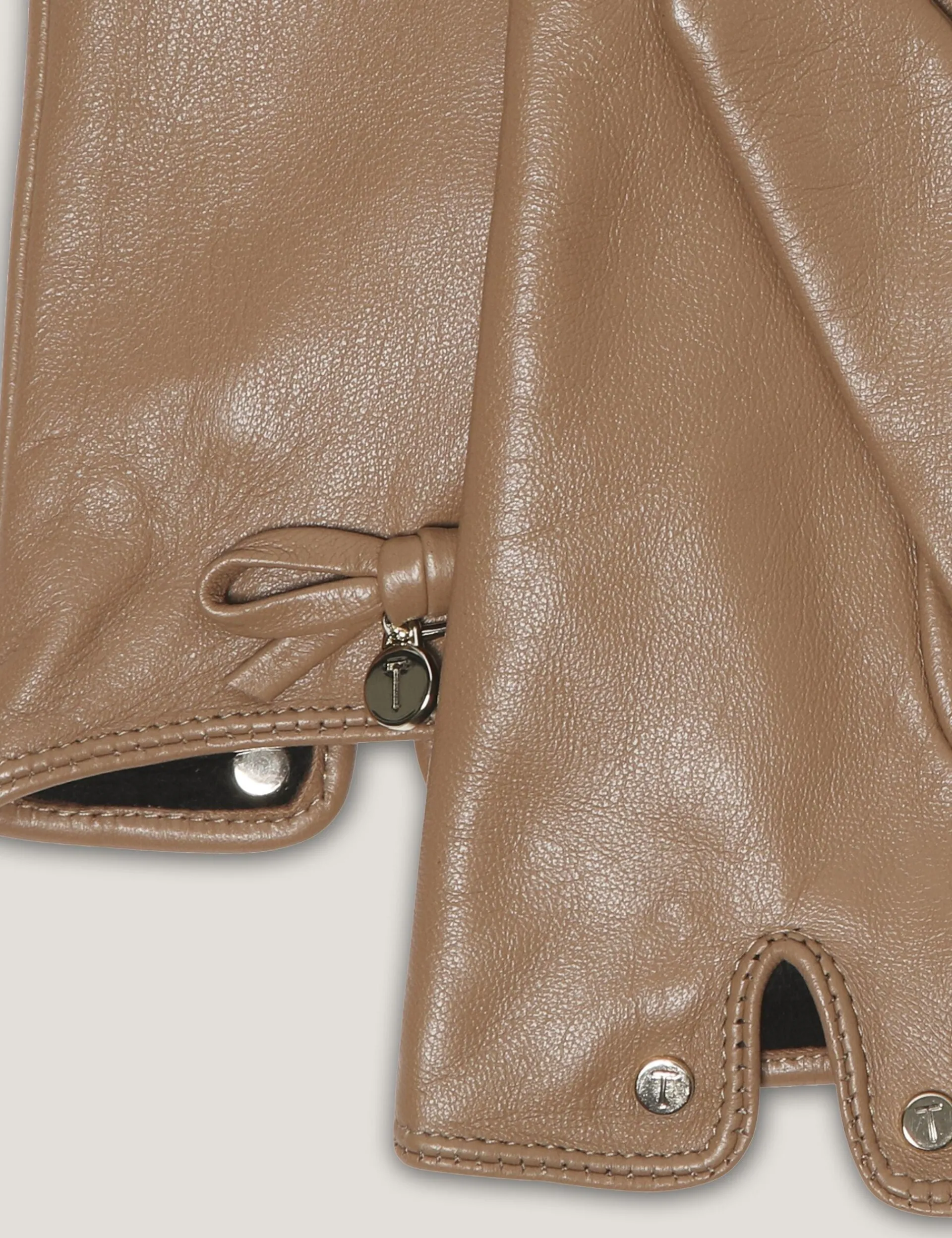 New Lobster Limited Hüte, Handschuhe & Schals|Sämtliches Zubehör<Handschuhe mit Schleifendetail aus weichem Leder