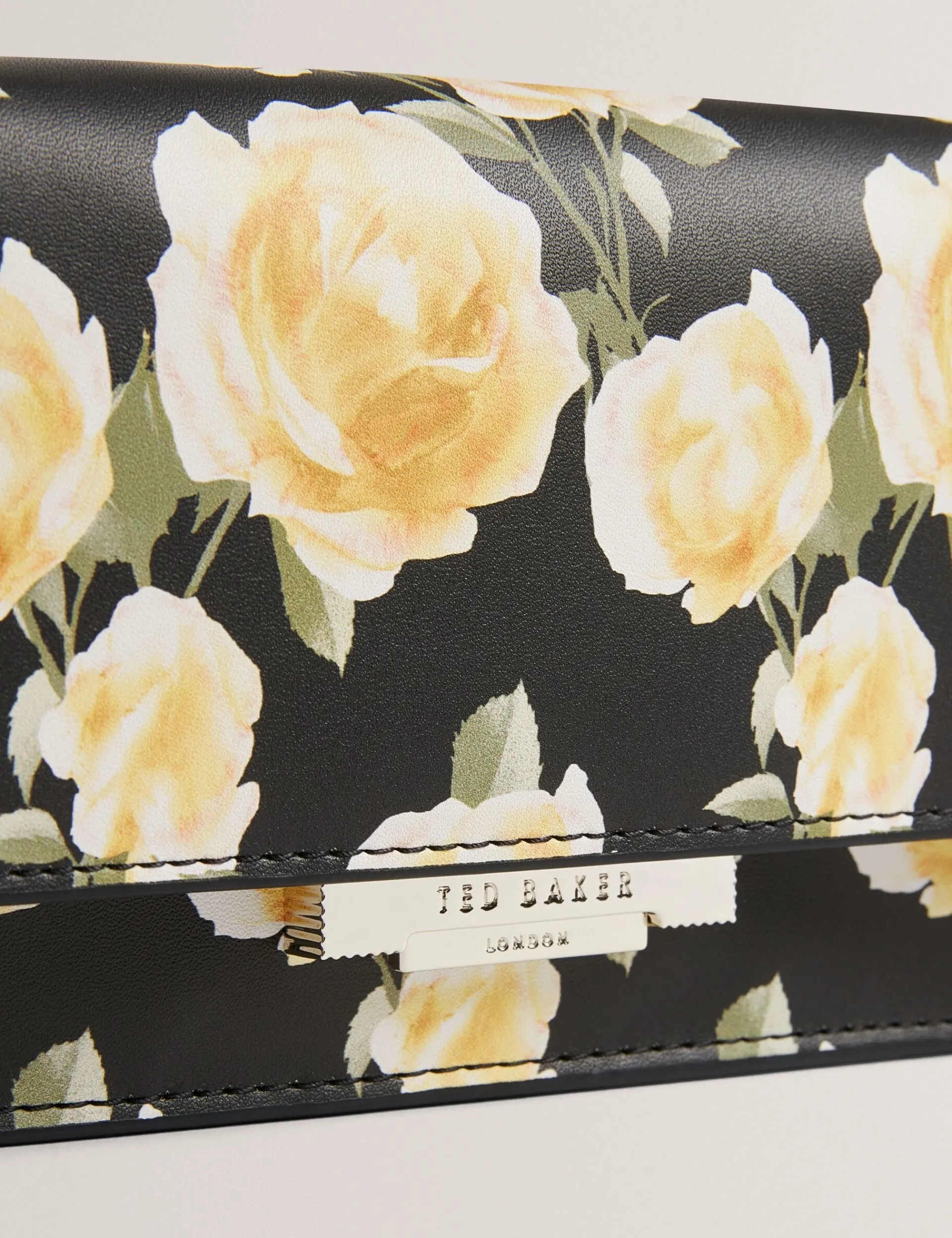 New Lobster Limited Golden Hour|Sämtliches Zubehör<Handtasche mit Rosenprint und Ketten-Umhängeriemen