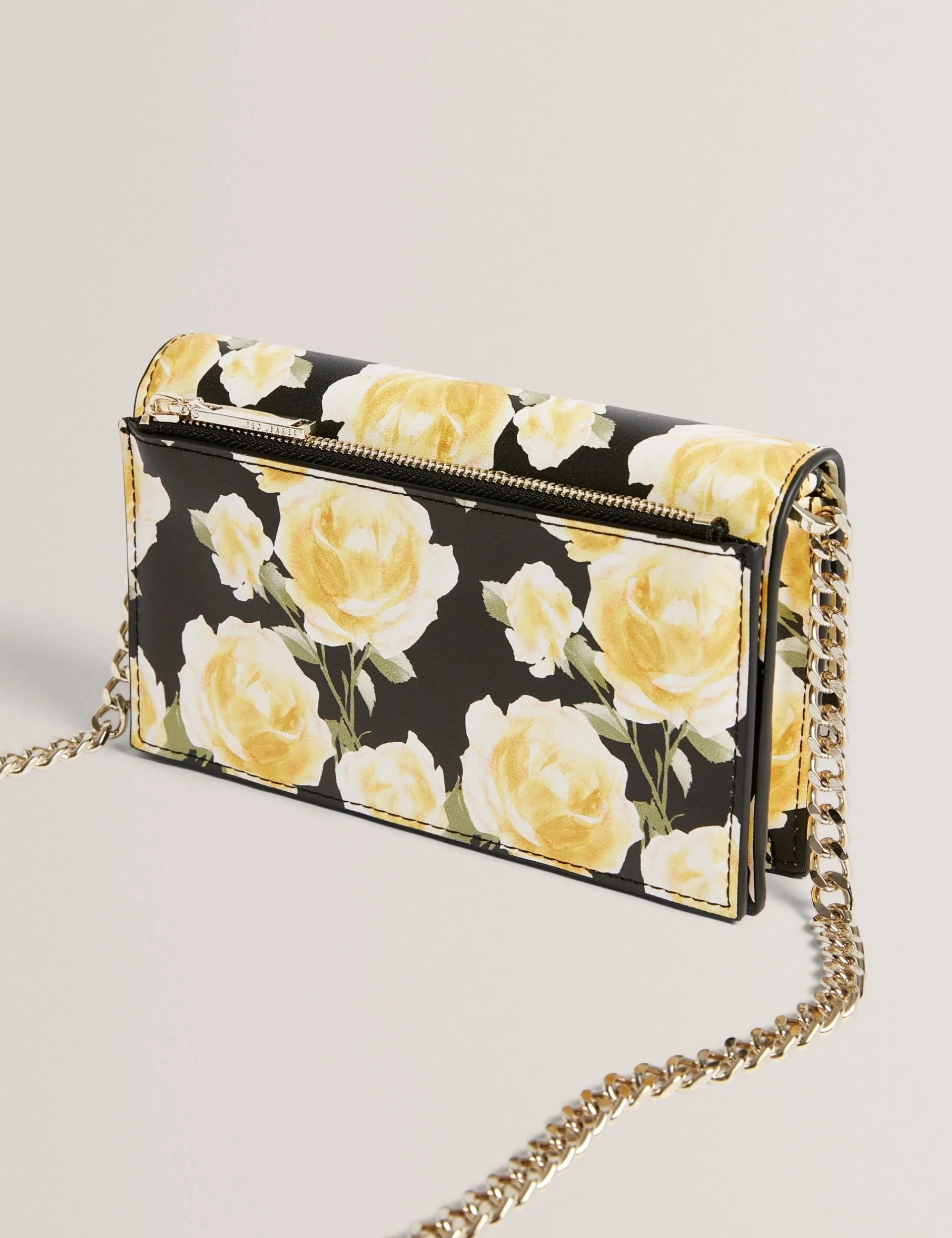 New Lobster Limited Golden Hour|Sämtliches Zubehör<Handtasche mit Rosenprint und Ketten-Umhängeriemen