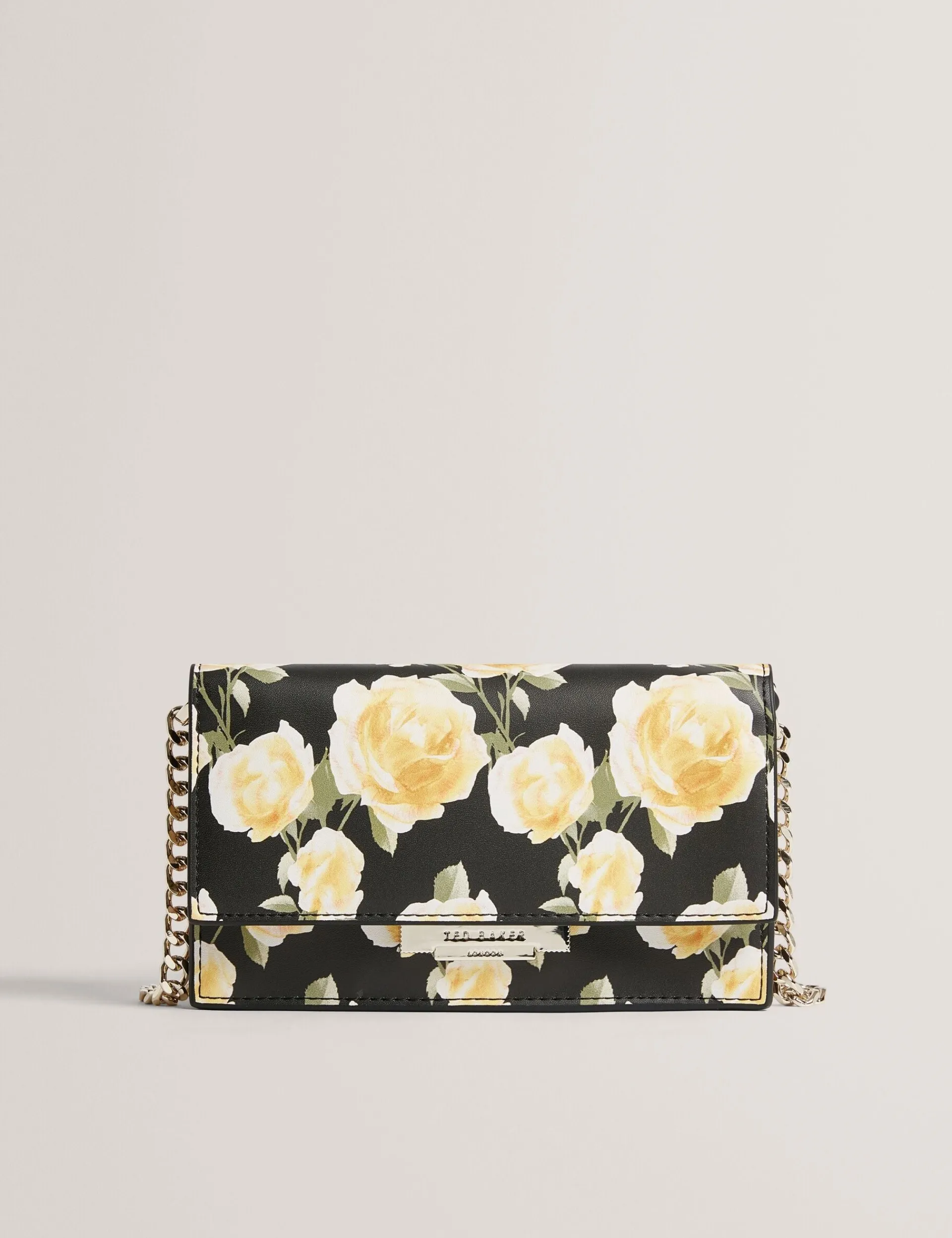 New Lobster Limited Golden Hour|Sämtliches Zubehör<Handtasche mit Rosenprint und Ketten-Umhängeriemen