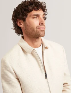 New Lobster Limited Mäntel Und Jacken<Harrington-Jacke aus strukturiertem Baumwollmischgewebe