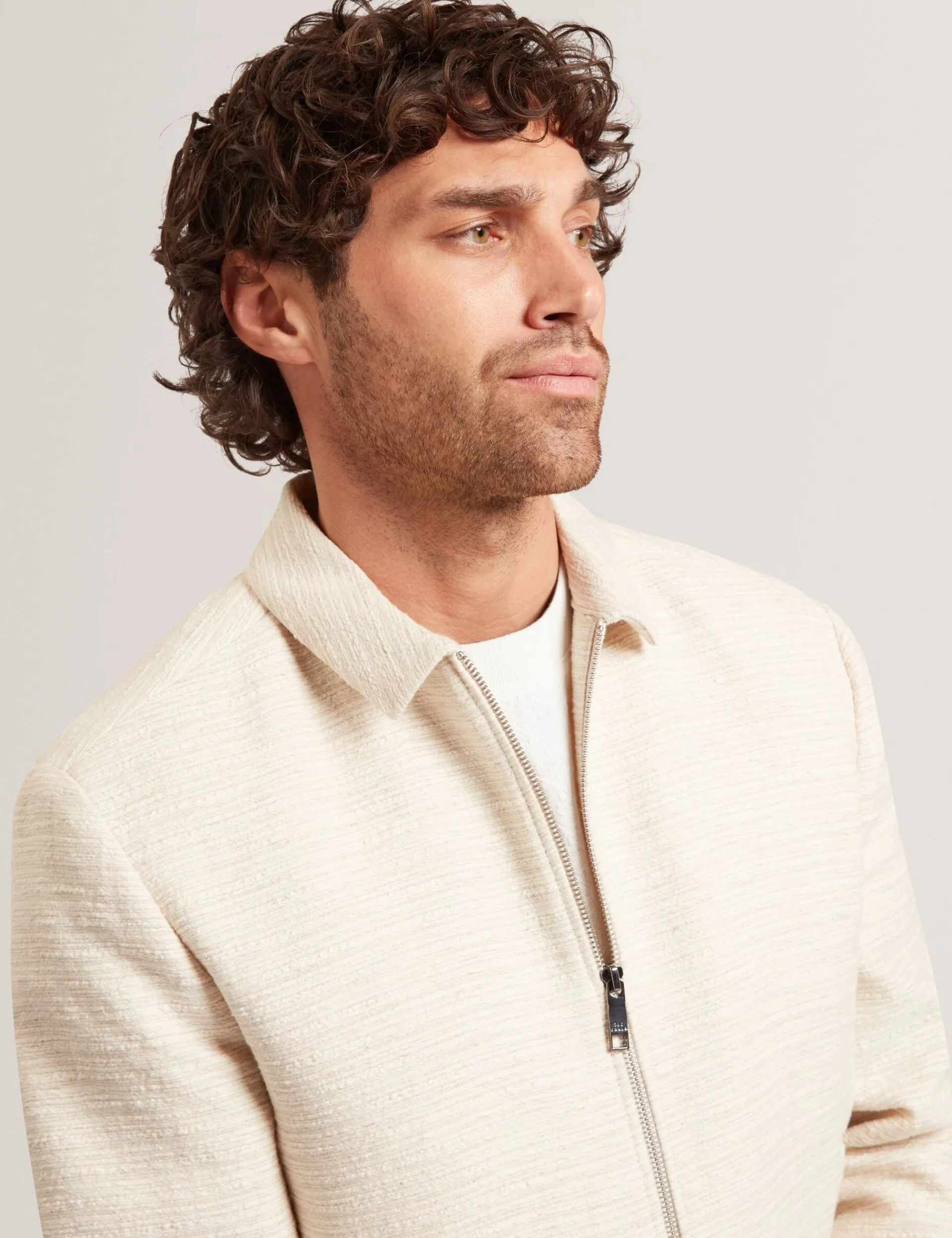New Lobster Limited Mäntel Und Jacken<Harrington-Jacke aus strukturiertem Baumwollmischgewebe