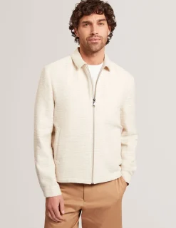 New Lobster Limited Mäntel Und Jacken<Harrington-Jacke aus strukturiertem Baumwollmischgewebe