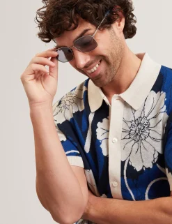 Herren New Lobster Limited Luxusgeschenke Für Herren|Der Weihnachtsladen<Hemd aus Wollmischung mit Jacquard-Botanikmuster