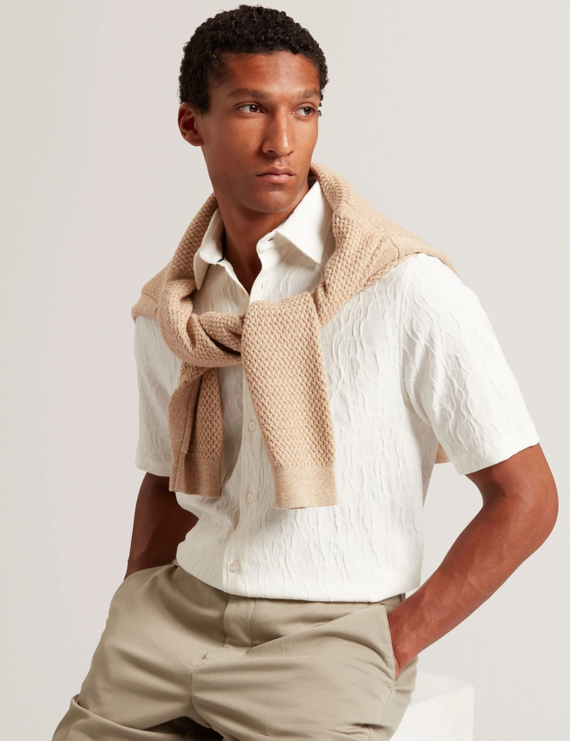 New Lobster Limited Shirts|Der Weihnachtsladen<Hemd mit lockerer Passform und Jacquard-Struktur