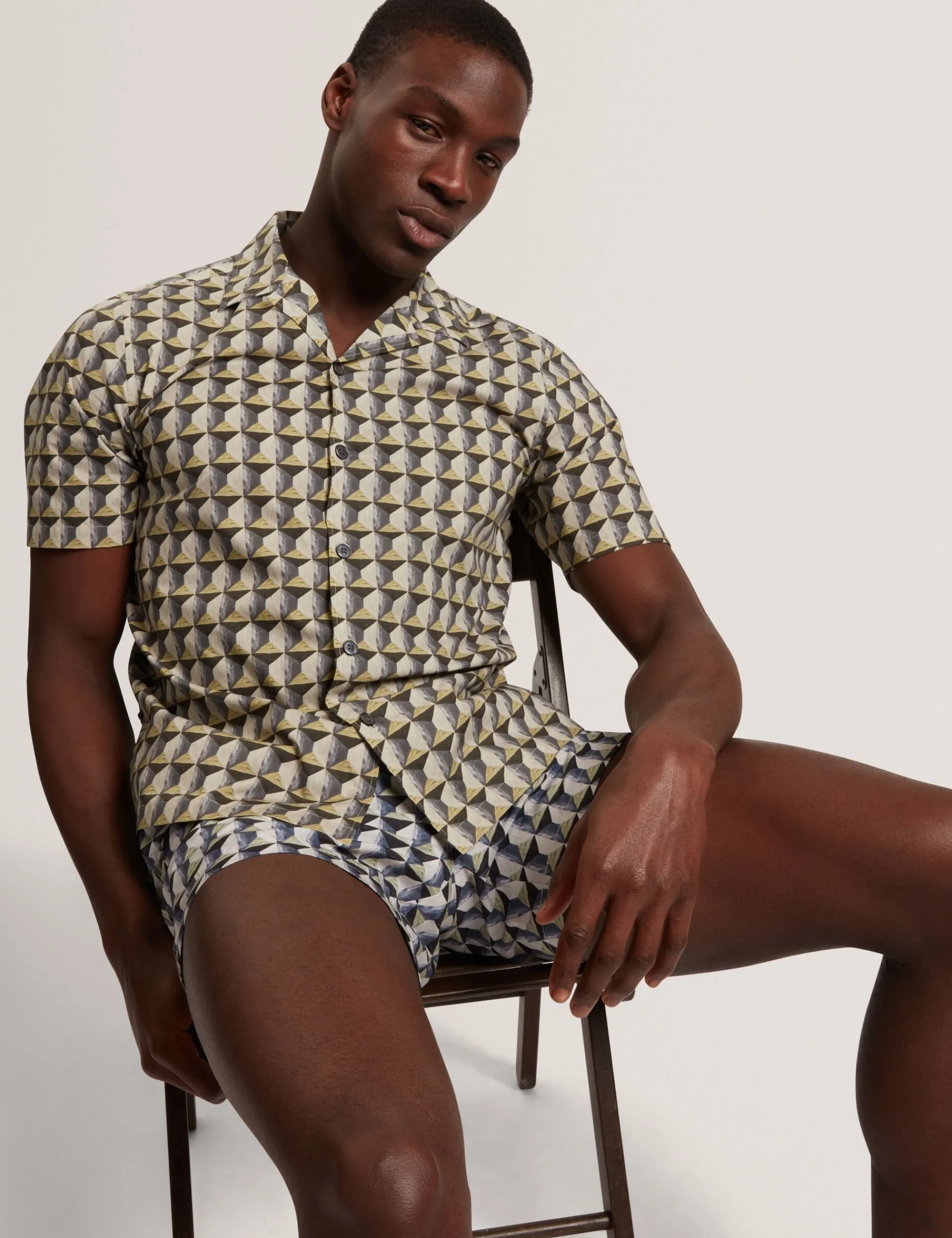 New Lobster Limited Shirts|Der Weihnachtsladen<Hemd mit lässiger Passform und aufgemaltem geometrischen Muster