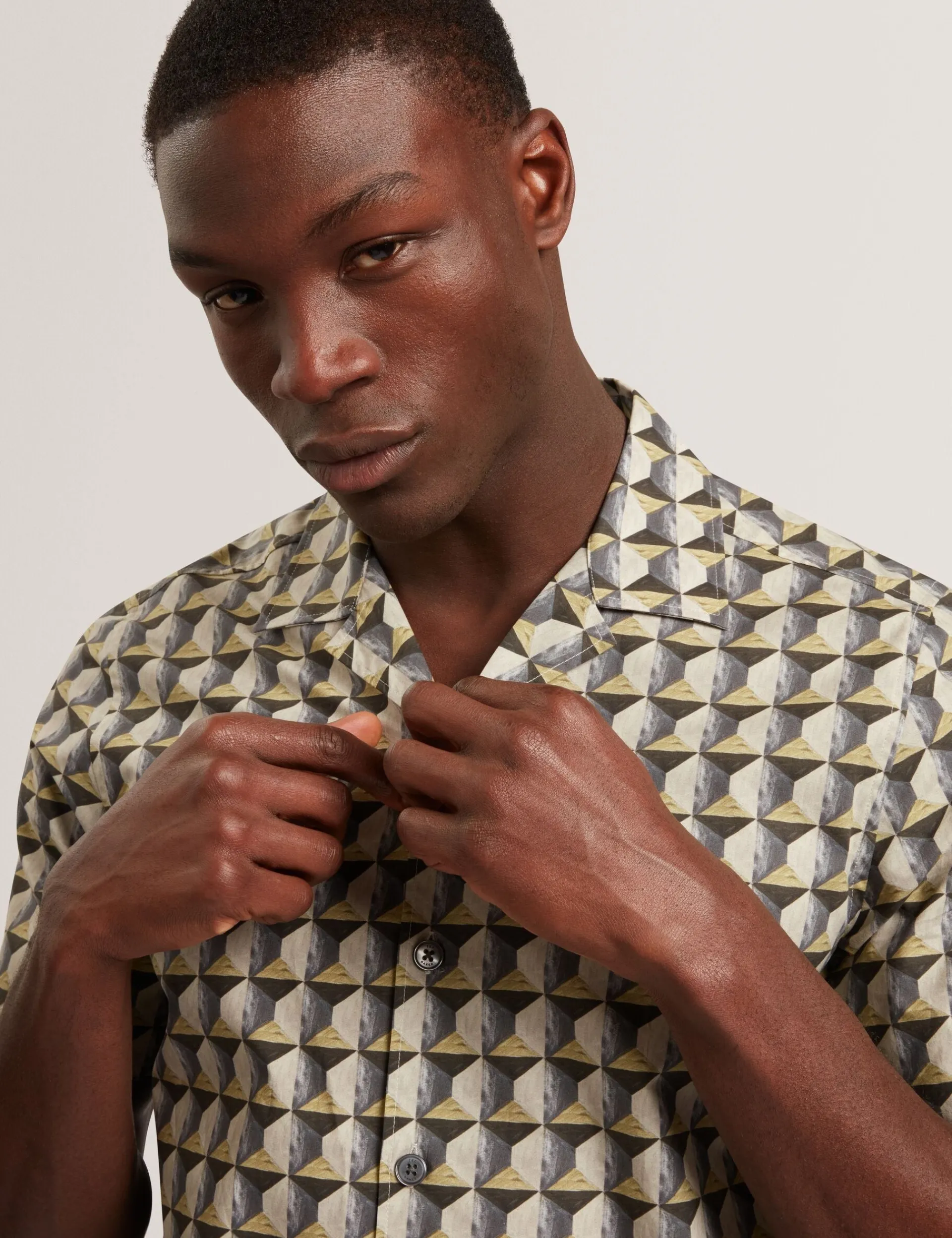 New Lobster Limited Shirts|Der Weihnachtsladen<Hemd mit lässiger Passform und aufgemaltem geometrischen Muster