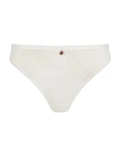 Licensee Pie 2 Brands Nachtwäsche & Dessous|Nachtwäsche & Dessous<High-Leg-Tanga aus Mesh und Spitze