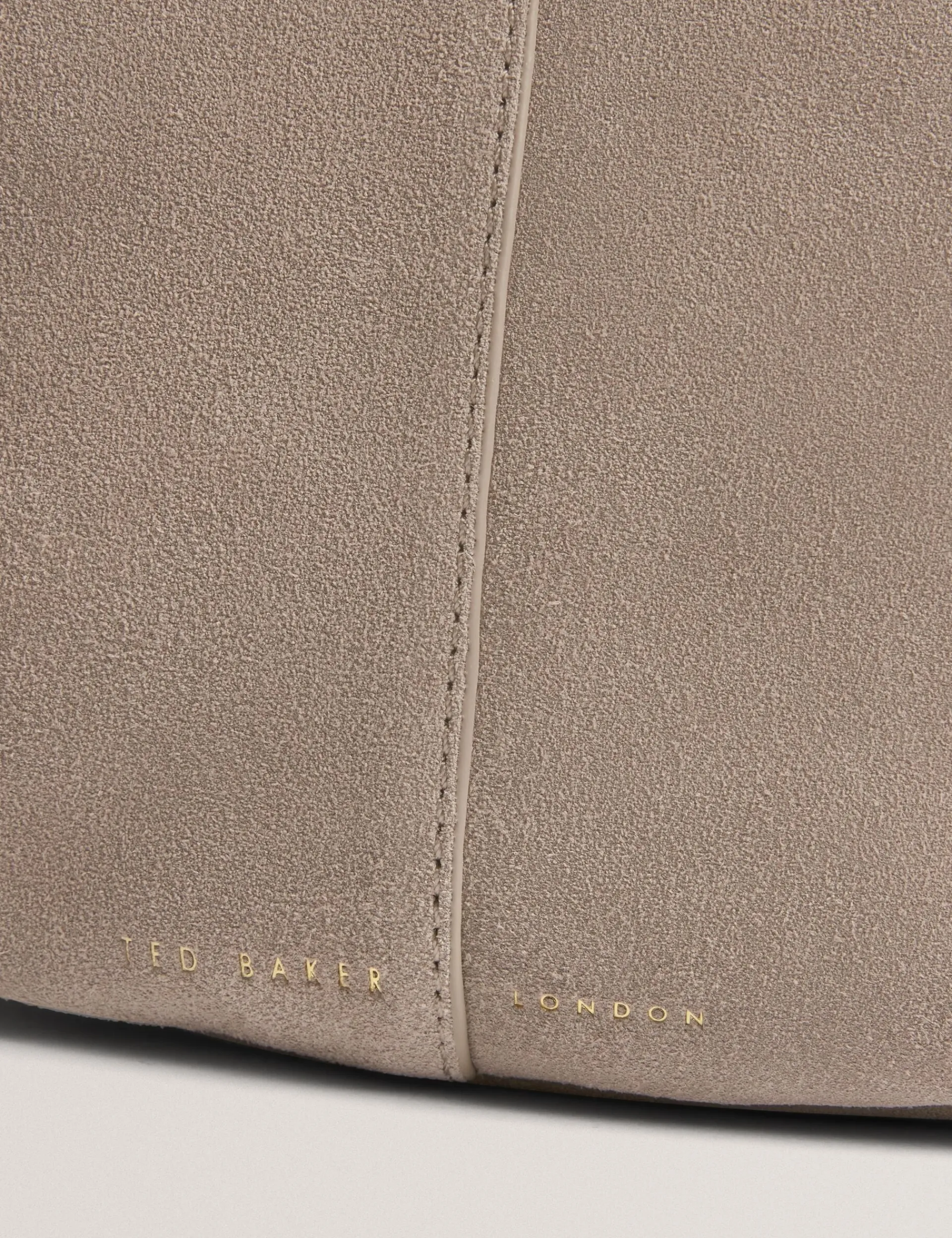 New Lobster Limited Schultertaschen<Hobo Bag aus Wildleder mit Stangendetail