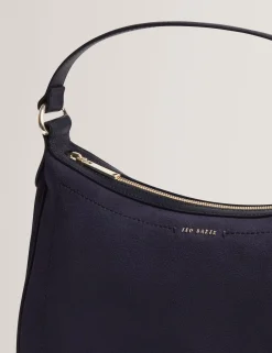 New Lobster Limited Schultertaschen|Luftiger Blues Bearbeiten<Hobo-Tasche aus Kunstleder mit Gurtband