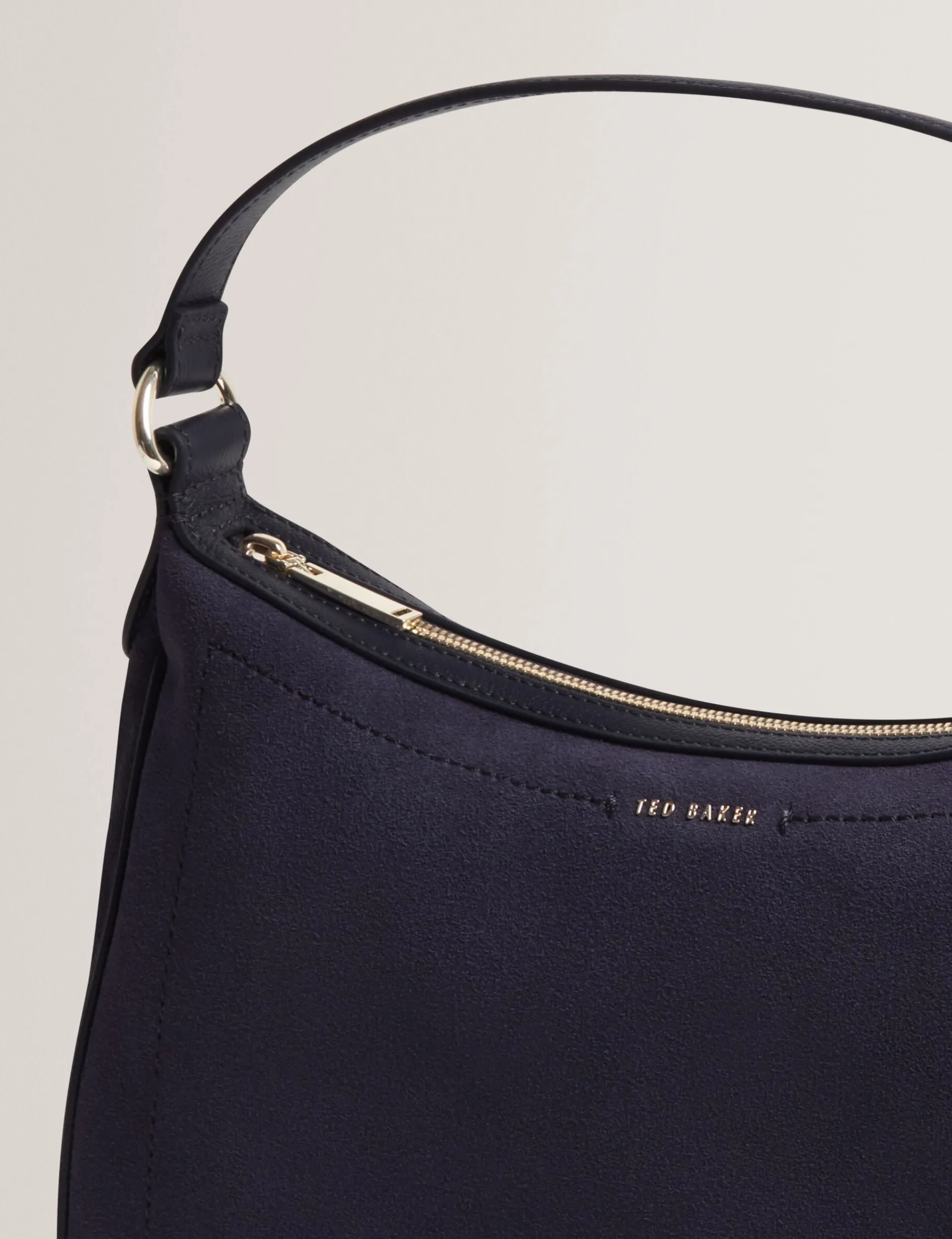 New Lobster Limited Schultertaschen|Luftiger Blues Bearbeiten<Hobo-Tasche aus Kunstleder mit Gurtband