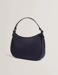 New Lobster Limited Schultertaschen|Luftiger Blues Bearbeiten<Hobo-Tasche aus Kunstleder mit Gurtband